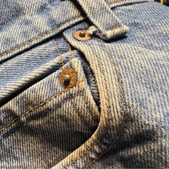 Vintage 1984 505 Levi’s Jeans Faded Blue Size 36x32 - Picture 3 of 16